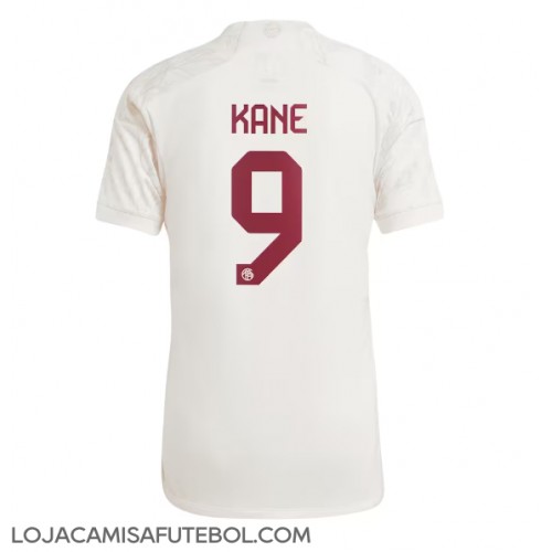 Camisa de Futebol Bayern Munich Harry Kane #9 Equipamento Alternativo 2023-24 Manga Curta
